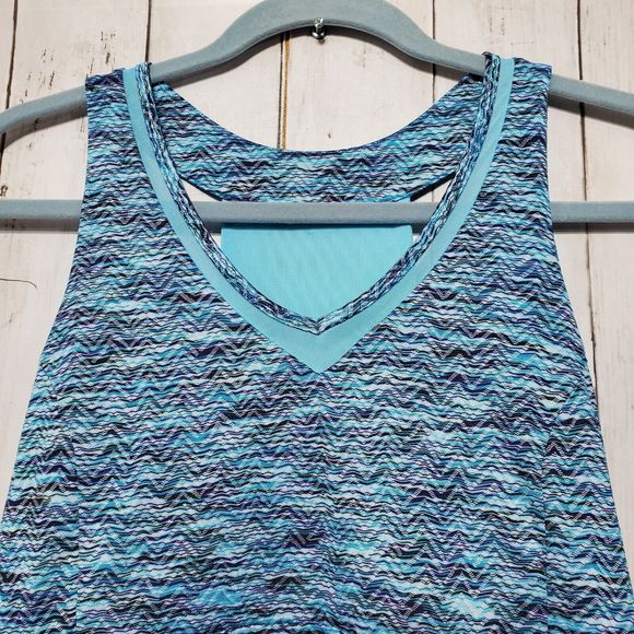 MPG Active Dress Sleeveless Women's Size Large V Neck Pockets Built in Bra - Picture 3 of 11